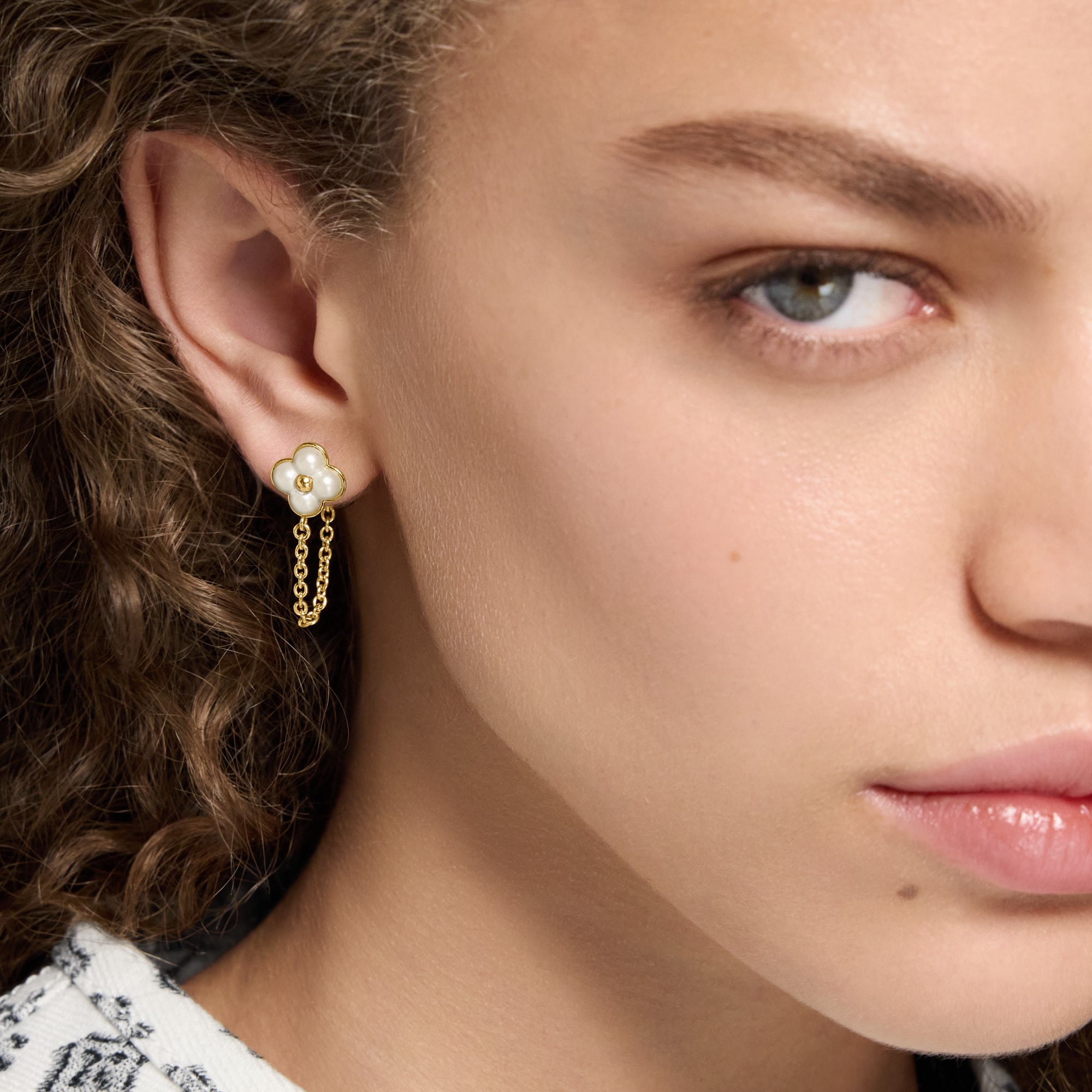 LV Floragram Earrings S00 - Women - Fashion Jewelry | LOUIS